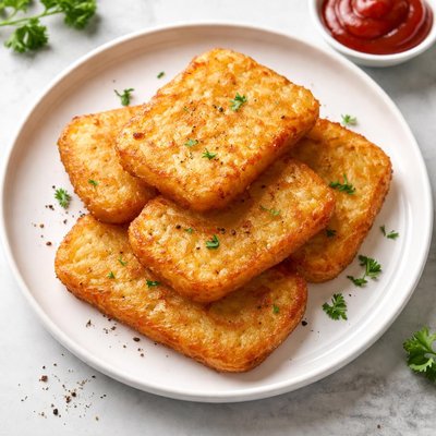 Fried hash brown