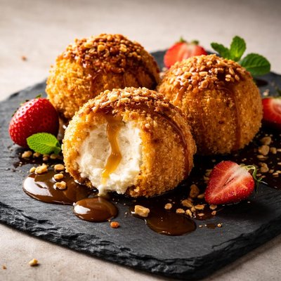 Fried icecream
