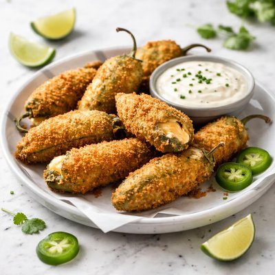 Fried jalapeno