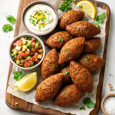 Fried kibbeh