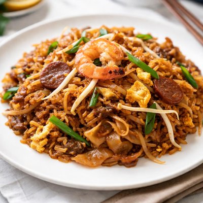 Fried kway teow