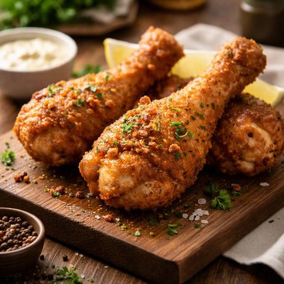 Fried leg peice chiken