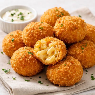 Fried mac-n-cheese balls