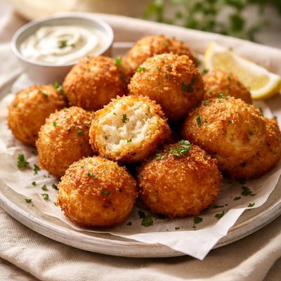 Fried mashed potatoes