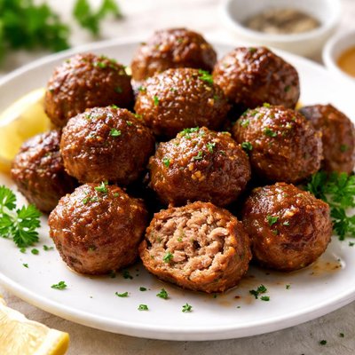 Fried meatball