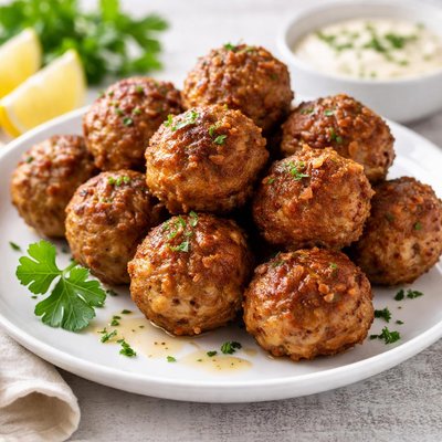Fried meatballs
