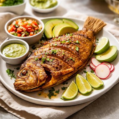 Fried mexican fish