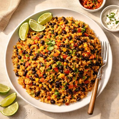 Fried mexican rice