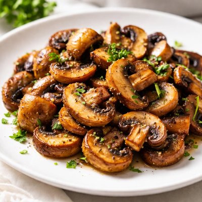 Fried mushrooms
