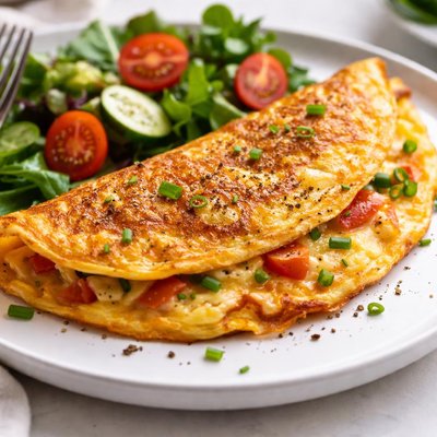 Fried omelette