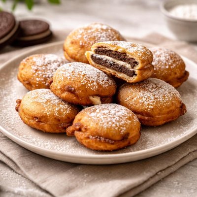Fried oreos