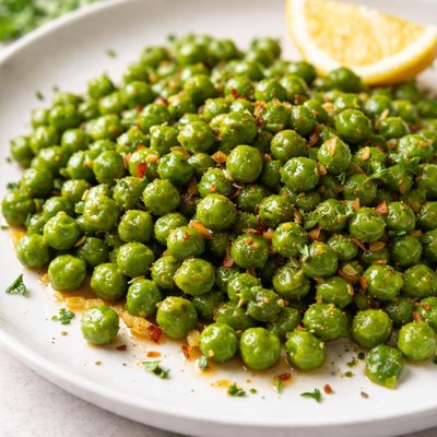 Fried peas