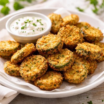 Fried pickles