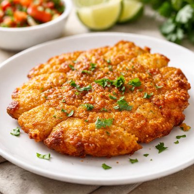 Fried plantain patty