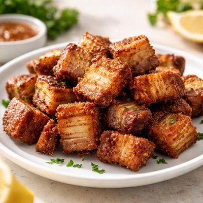 Fried pork belly