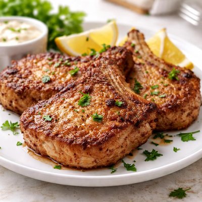 Fried pork chops