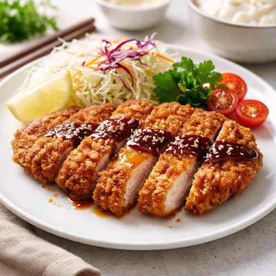 Fried pork cutlet