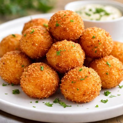 Fried potato ball