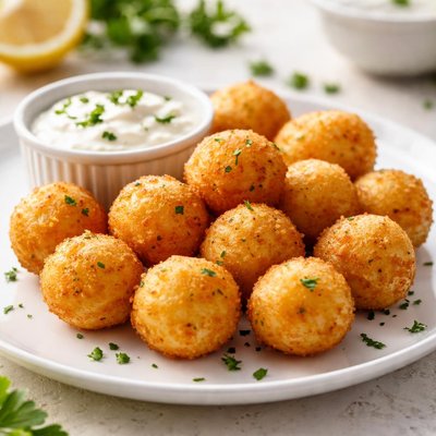 Fried potato balls
