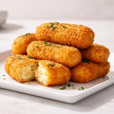 Fried potato croquette