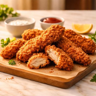 Fried publix chicken tenders