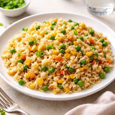 Fried rice with corn
