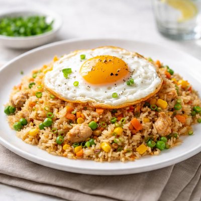 Fried rice with egg