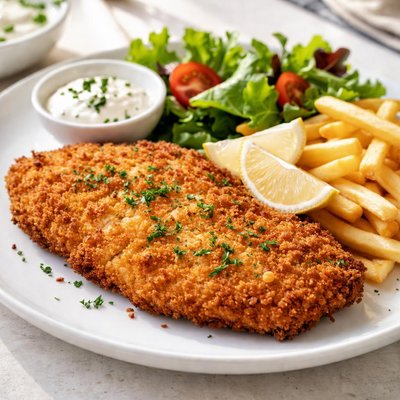 Fried schnitzel