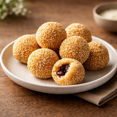 Fried sesame ball