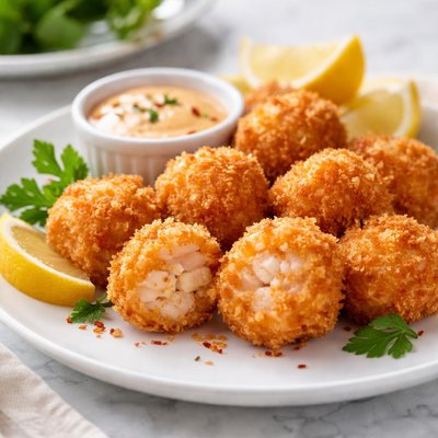 Fried shrimp ball