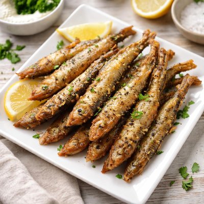 Fried smelts