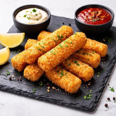Fried snack sticks