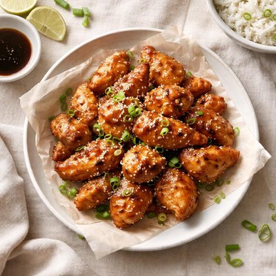 Fried soy chicken