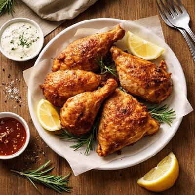 Fried spring chicken