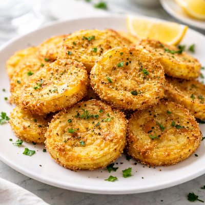 Fried squash
