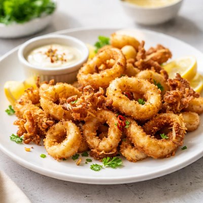 Fried squid