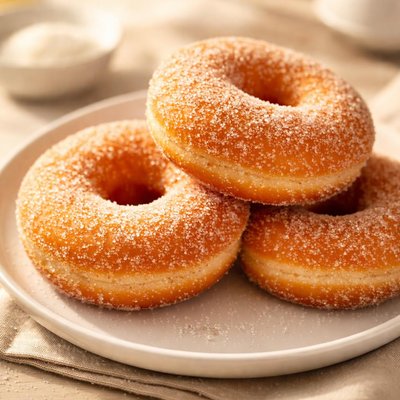 Fried sugar donut