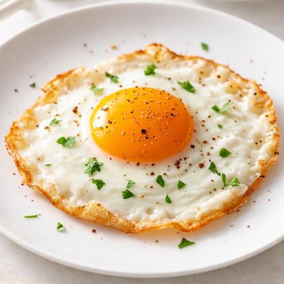 Fried sunny side up egg