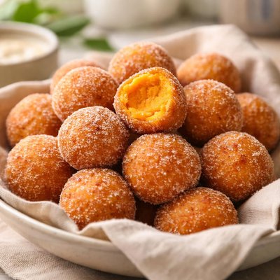 Fried sweet potato balls