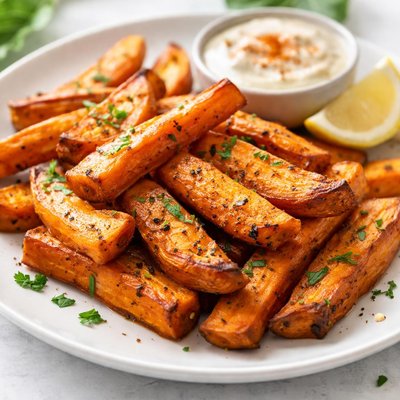 Fried sweet potatoes