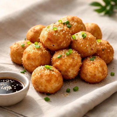 Fried tofu balls