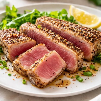 Fried tuna