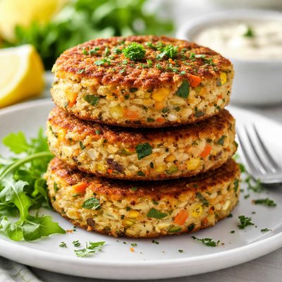 Fried vegetable patty