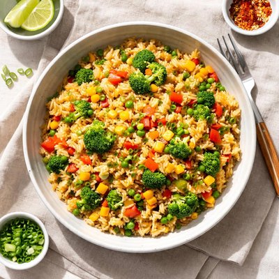Fried vegetable rice