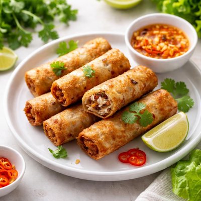 Fried vietnamese spring roll