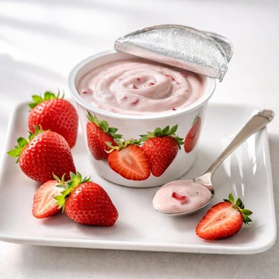 Friendly farms nonfat greek yogurt strawberry