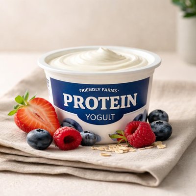 Friendly farms protein yogurt