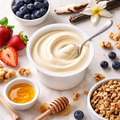 Friendly farms vanilla yogurt