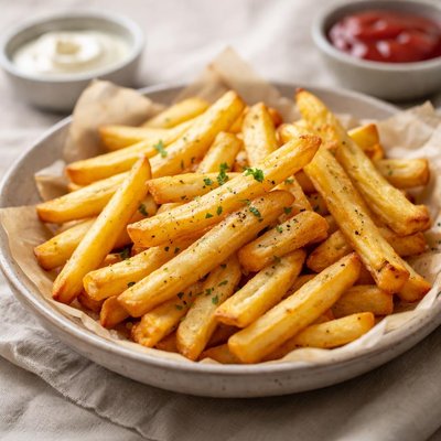 Fries from the air fryer