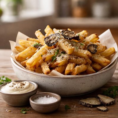 Fries with truffle